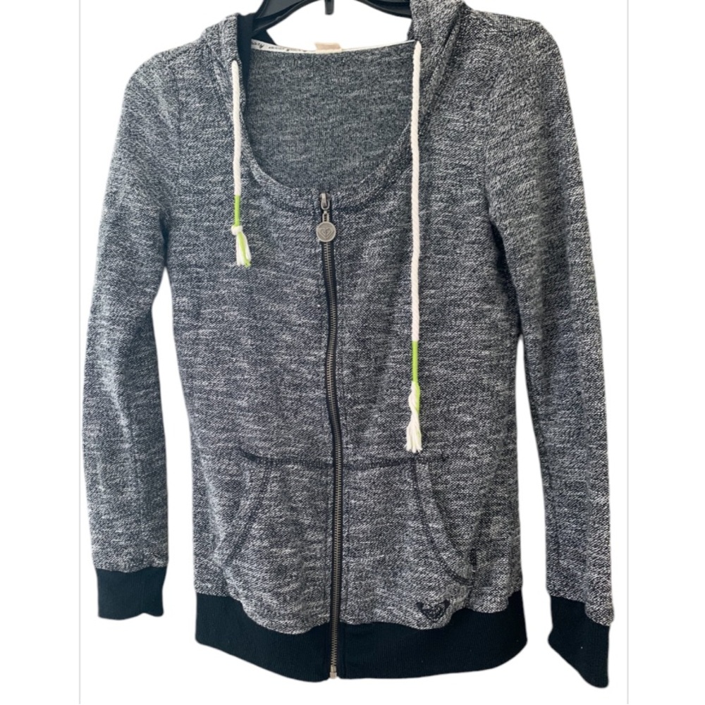 ROXY Junior’s Hooded Zipup Sweatshirt SIZE XS